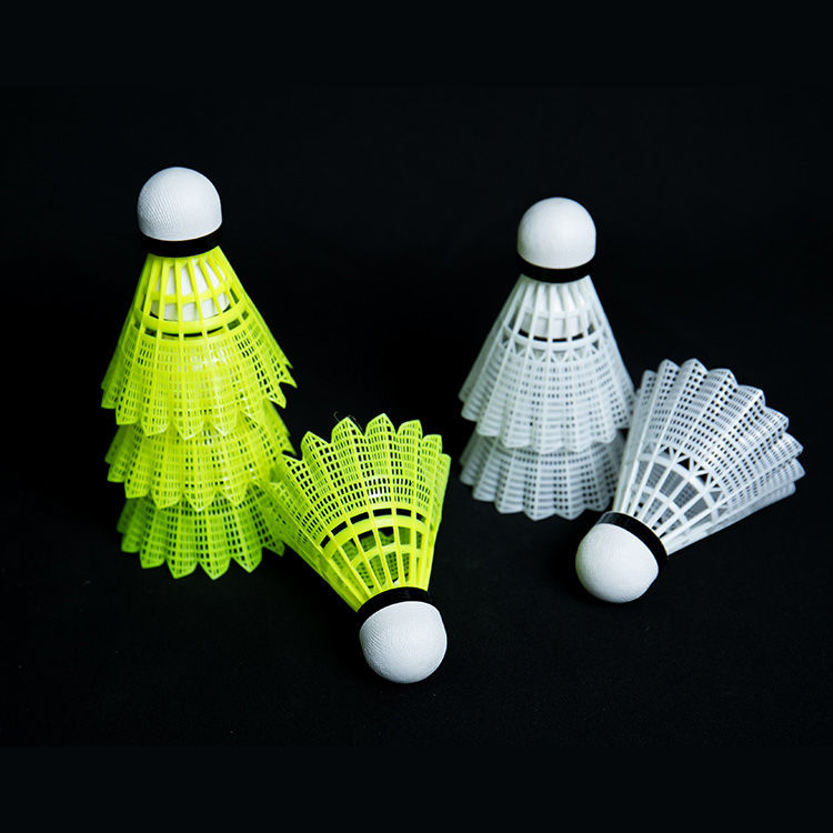 Plastic Badminton Windproof and Not Easy to Deform Sports High Elastic and Not Easy to Break Nylon Ball Indoor and Outdoor Training Ball