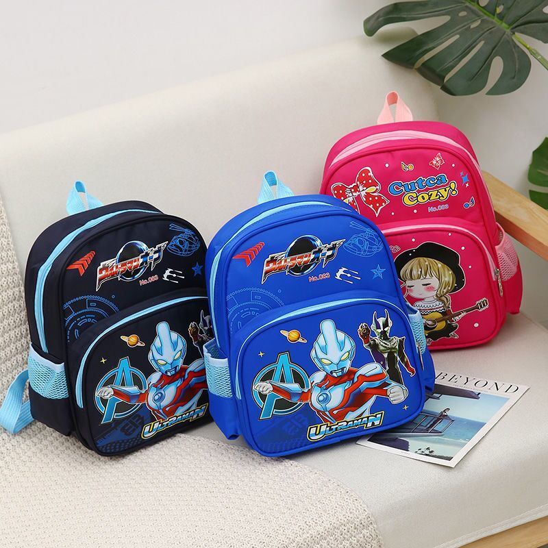 ultraman schoolbag elementary school boy kindergarten children‘s backpack boys 3-6-8 years old first grade waterproof rucksack