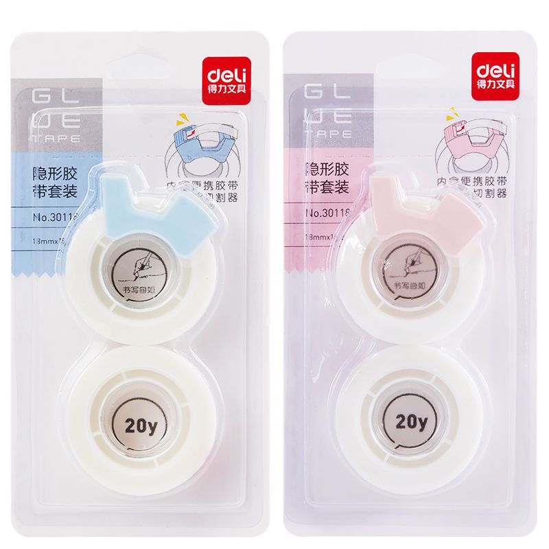 Deli Wrong Tape Invisible Tape Transparent Error Correction Correction Sticky Word Sticky Question Writable Sticky Word Stickers Can Be Torn by Hand