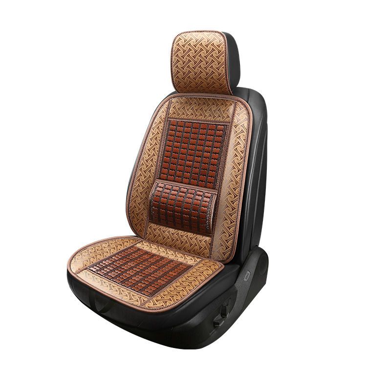 car seat cushion bamboo piece summer single piece mat non-slip four seasons universal bus van truck forklift breathable