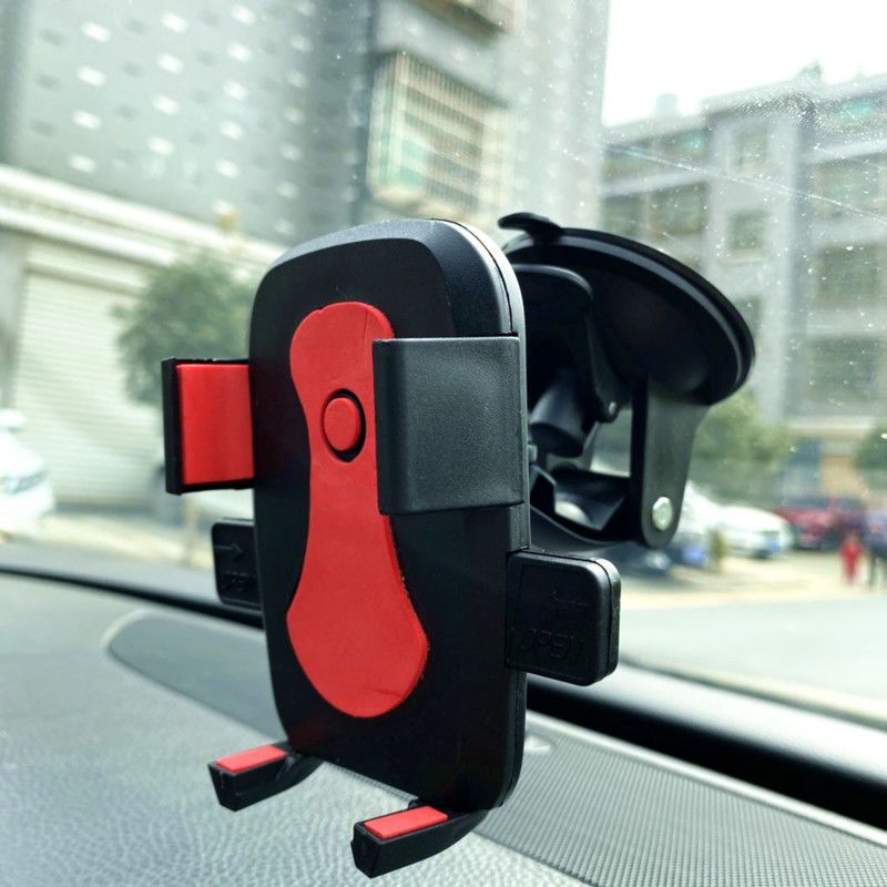 Multi-Function Car Mobile Phone Navigation Bracket Suction Bracket Desktop Live Stream Online Class Binge-Watching Tool Stand