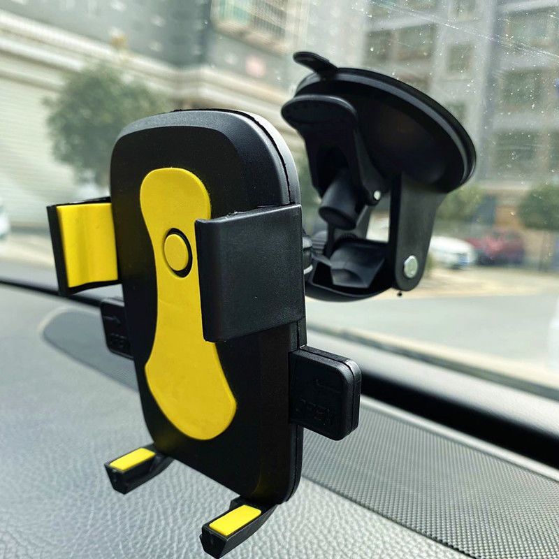 Multi-Function Car Mobile Phone Navigation Bracket Suction Bracket Desktop Live Stream Online Class Binge-Watching Tool Stand