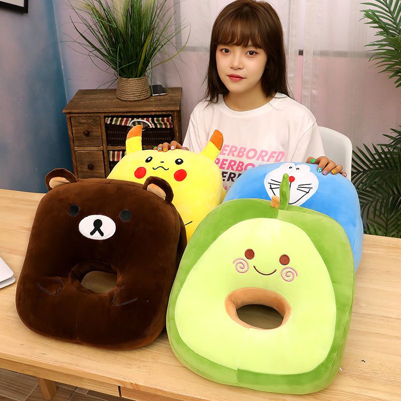 multifunctional student siesta appliance cartoon hand warmer lunch break pillow cushion adult hand warmer pillow plush toy