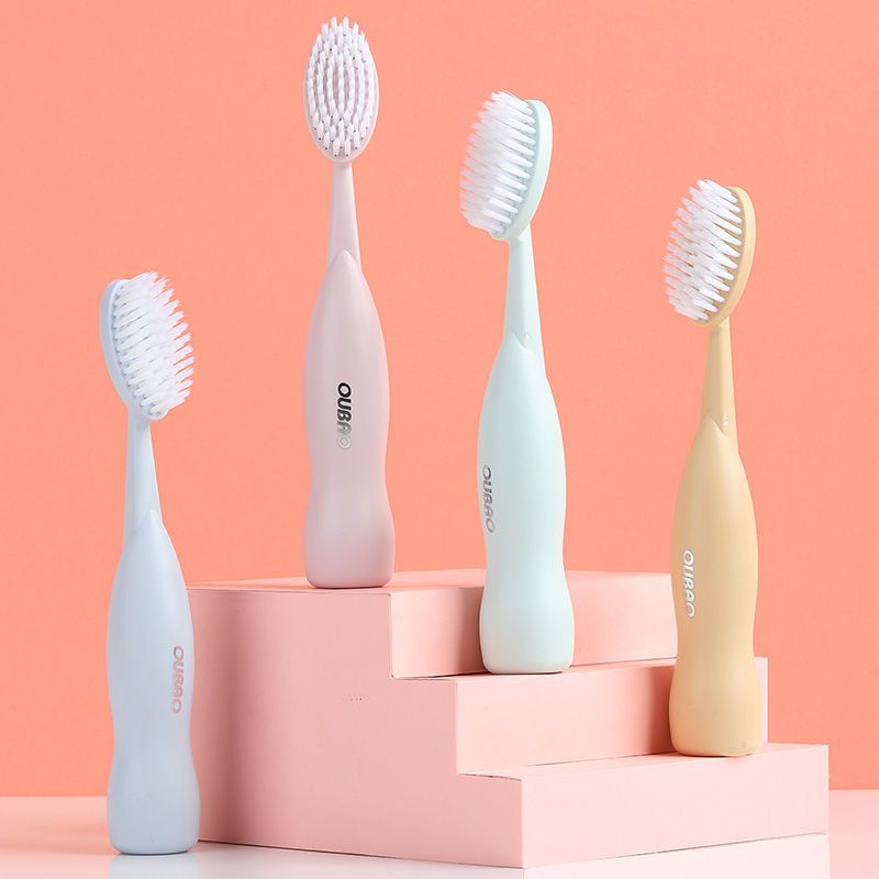 [Buy Two Get One Free] Internet Celebrity Bts Korean Giant Soft Hair Adult Couple Wide Head Toothbrush