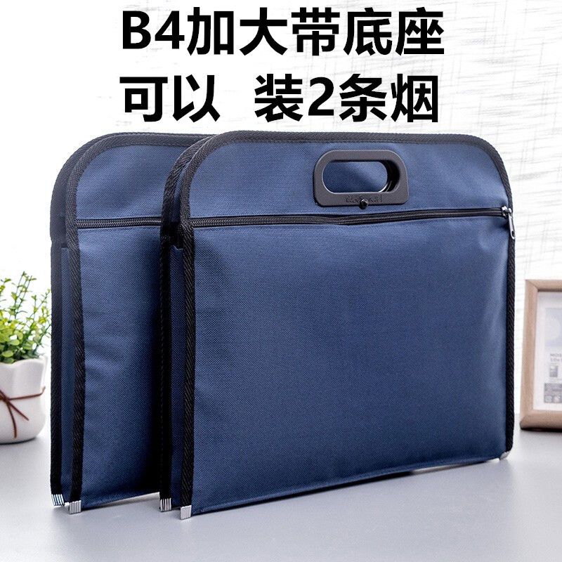 buy 5 get 5 b4 plus-sized oxford cloth document bag briefcase handbag file bag file bag gift packing small-bowled long-stemmed （tobacco） pipe