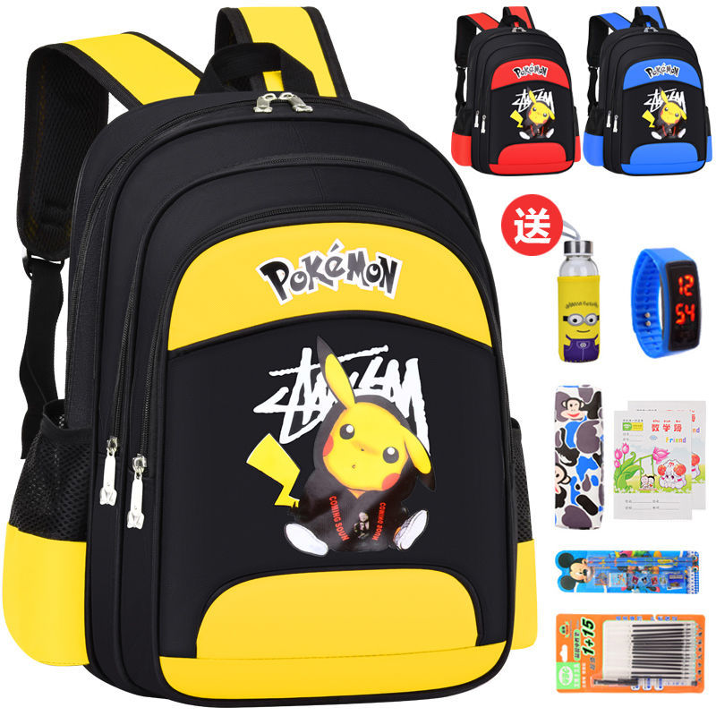 primary school student schoolbag grade decompression children‘s schoolbag kindergarten large class baby‘s backpack male