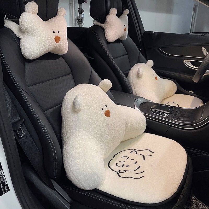 automotive headrest car pillow neck pillow car seat headrest car cushion car universal seat cushions cartoon car mats