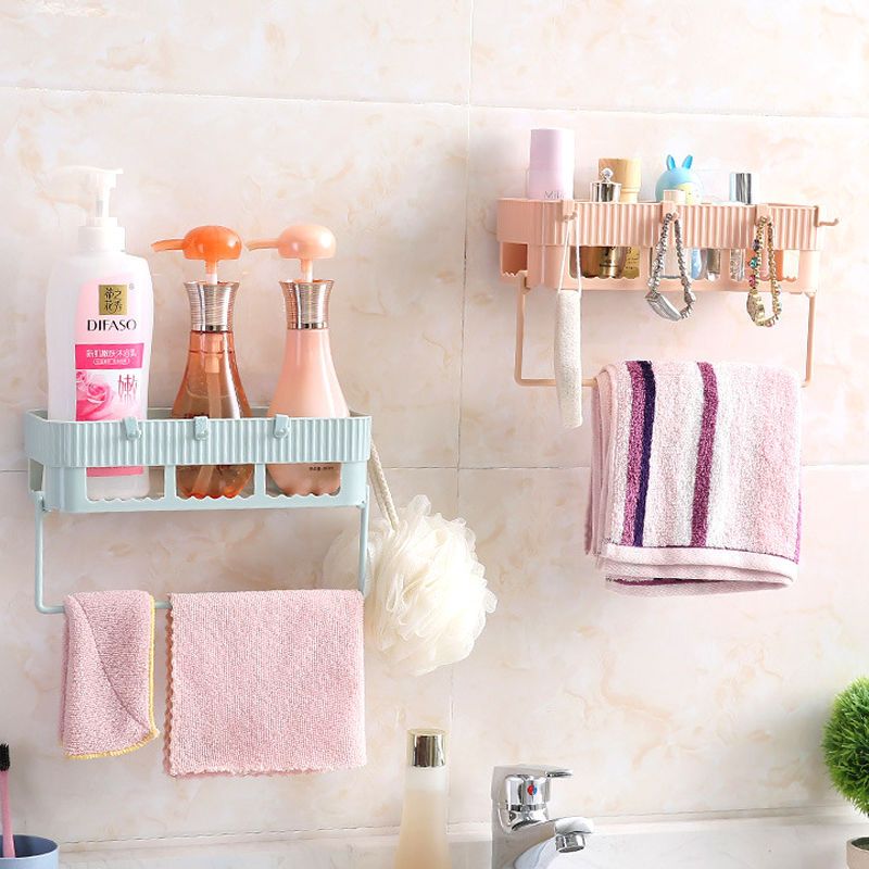 [Multi-Function] Bathroom Storage Rack Storage Rack Kitchen Toilet Toilet Punch-Free Kitchen Wall Hanging