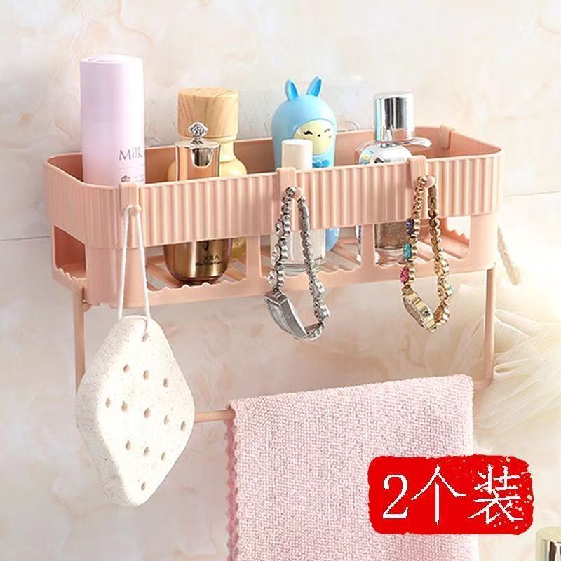 [Multi-Function] Bathroom Storage Rack Storage Rack Kitchen Toilet Toilet Punch-Free Kitchen Wall Hanging