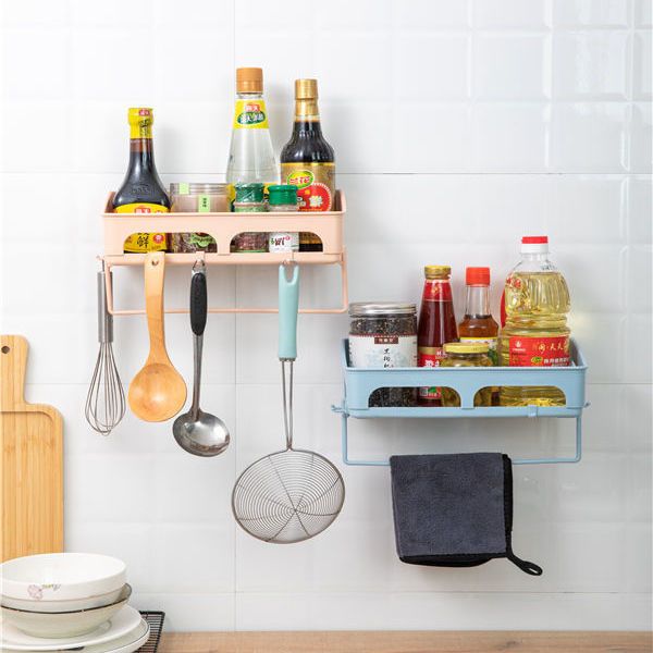 [Multi-Function] Bathroom Storage Rack Storage Rack Kitchen Toilet Toilet Punch-Free Kitchen Wall Hanging