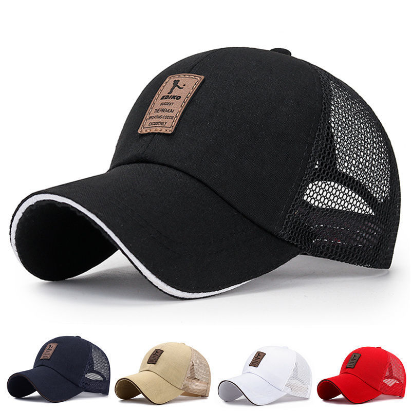 men‘s hat summer sun-proof peaked cap outdoor sun hat men‘s breathable cool mesh cap sun hat fishing baseball cap