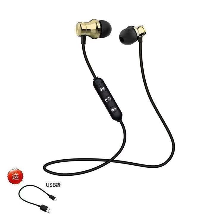 Wireless Bluetooth Headset Mini Sports Magnetic in-Ear Huawei Oppo Apple Vivo Xiaomi Universal Double Earbuds