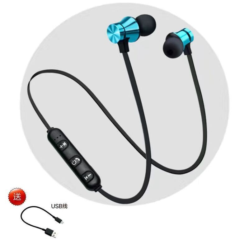 Wireless Bluetooth Headset Mini Sports Magnetic in-Ear Huawei Oppo Apple Vivo Xiaomi Universal Double Earbuds