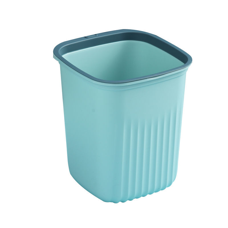 [Buy 1 Get 2 Free] Nordic Trash Can Household Large Pressure Ring Office Living Room and Kitchen Toilet Basket
