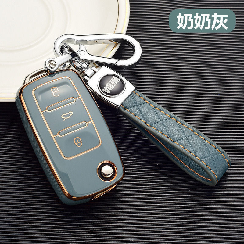 volkswagen key case langyi sagitar magotan bora jetta passat tiguan santana lamando keychain