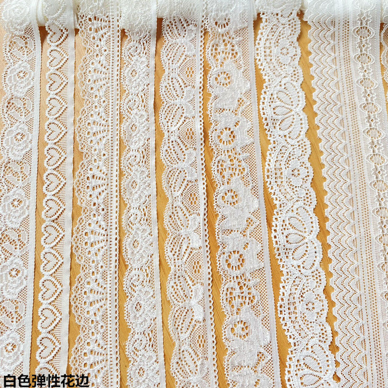 new style white stretch lace accessories handmade diy fabric clothes underwear underwear skirt sewing lace