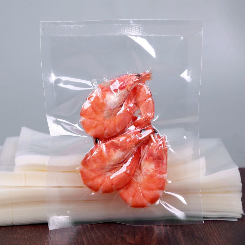 Vacuum Food Packaging Bag Commercial Glossy Suction Compressed Bag Transparent Thickened Dense Sealing Machine Freshness Protection Package Customized
