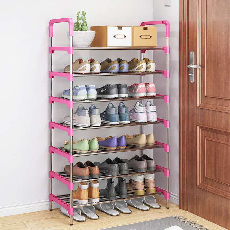 High Quality Simple Shoe Rack Multi-Layer Household Rental House Dormitory Storage Shelf Student Shoe Cabinet