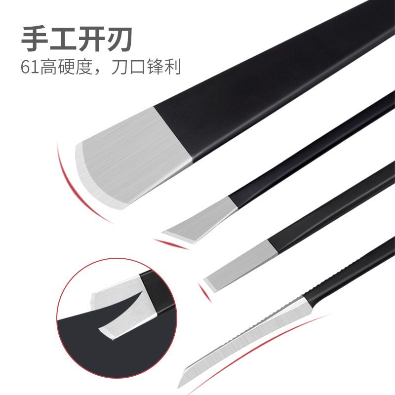 Yangzhou Three Knife Pedicure Knife Set God Cut Gray Nail Clippers Groove Professional Disposable Exfoliation Tool Inflammatory Device