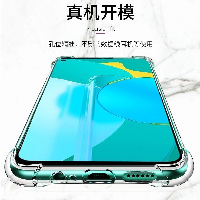 Huawei Honor 30S Phone Case Honor 30S Transparent Protective Cover Cdy-An90 All Wrapped Shatter-Resistant Silicone Soft Case