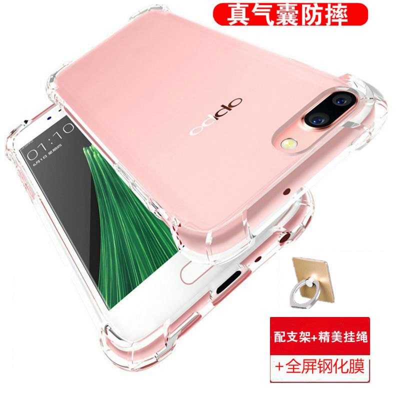 Oppor11 R11plus Phone Case R11t Transparent Protective Case R11kt All Wrapped Shatter-Resistant Silicone Men and Women Soft Case