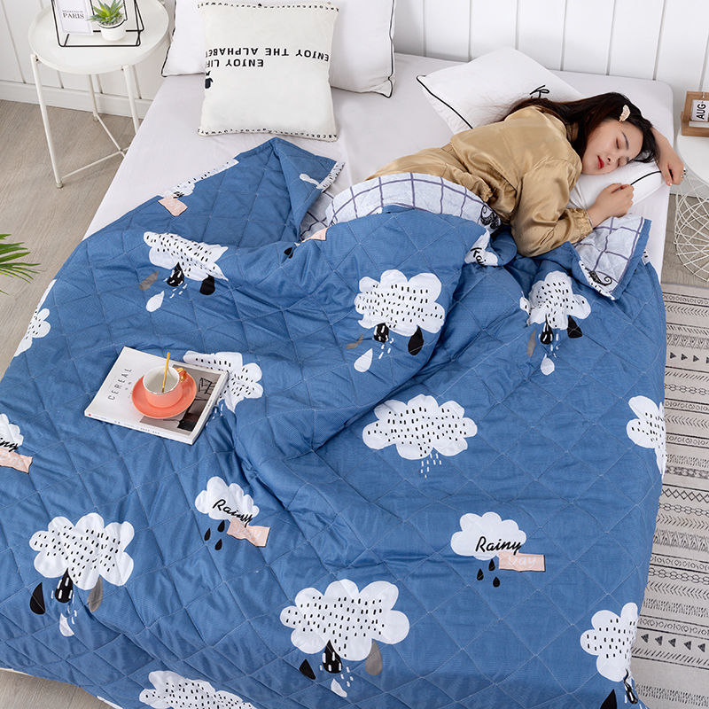 air conditioning quilt summer cool quilt double single thin quilt washable quilt student dormitory spring and autumn children quilt