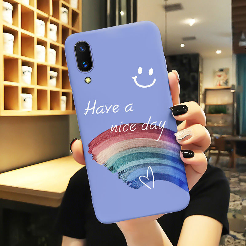 Vivoy93 Phone Case Cute Female Online Influencer Vivoy97 Soft Silicone Frosted Drop-Resistant Y93s All-Inclusive New Fashion