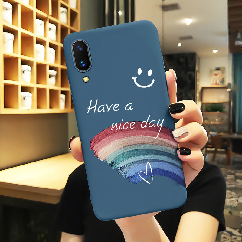 Vivoy93 Phone Case Cute Female Online Influencer Vivoy97 Soft Silicone Frosted Drop-Resistant Y93s All-Inclusive New Fashion