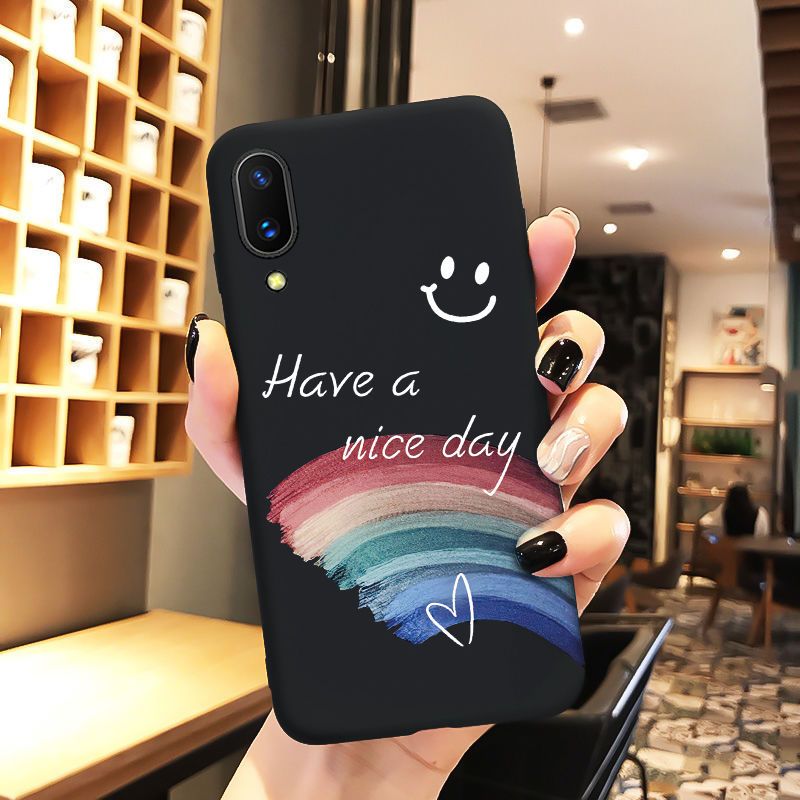 Vivoy93 Phone Case Cute Female Online Influencer Vivoy97 Soft Silicone Frosted Drop-Resistant Y93s All-Inclusive New Fashion