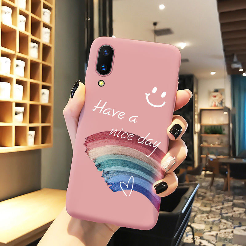 Vivoy93 Phone Case Cute Female Online Influencer Vivoy97 Soft Silicone Frosted Drop-Resistant Y93s All-Inclusive New Fashion