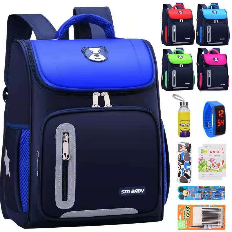 schoolbag primary school girls british space schoolbag grade 1-3-6 student schoolbag boys kindergarten children backpack