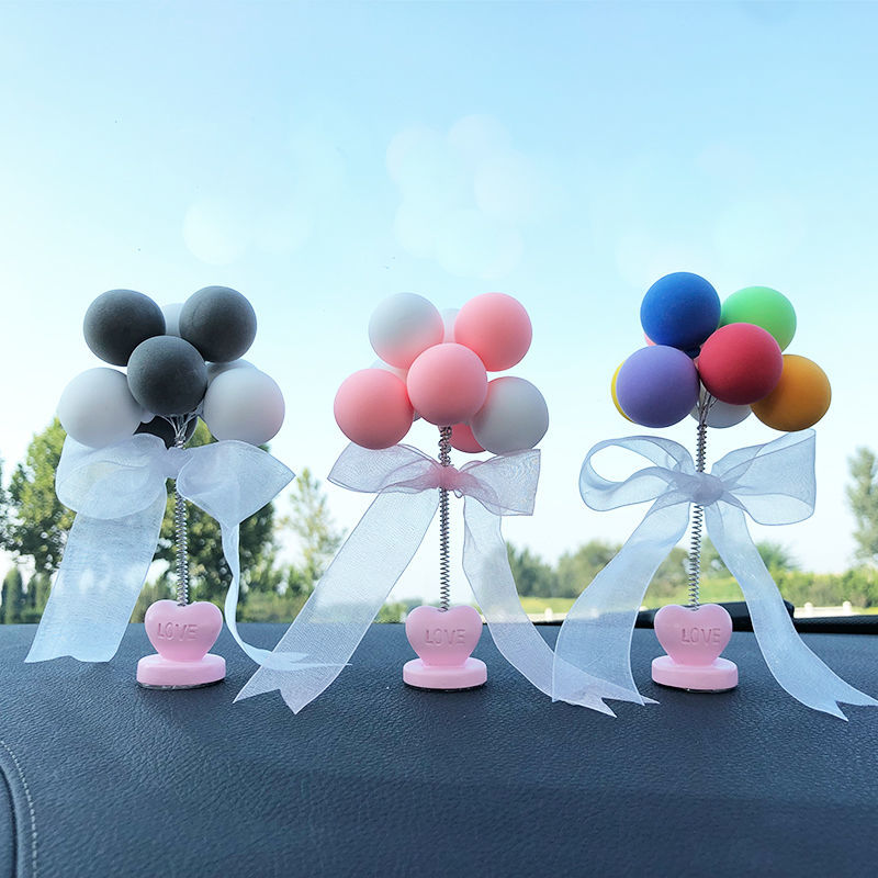 Car Decoration Car Confession Balloon Internet Celebrity Cute Creative Balloon Decoration Car Interior Decoration Beautiful Men and Women