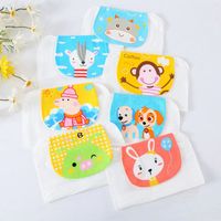 宝宝纯棉吸汗巾幼儿园儿童大号纱布垫背巾吸汗透气纱布汗巾隔汗巾