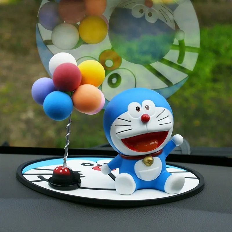 Doraemon Daxiong Car Decoration Sleeping Daxiong and Doraemon Car Doll Car Dashboard Anime Ornament