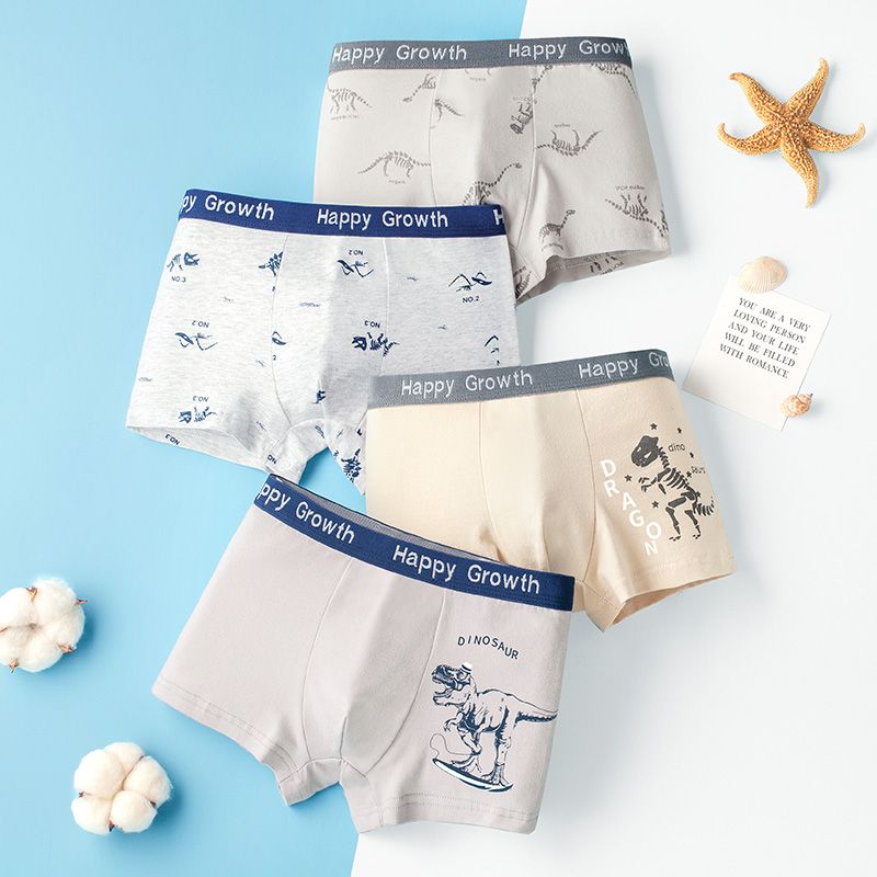 boys‘ underwear pure cotton boxer children‘s underwear four-corner baby toddler boys‘ class a thin shorts