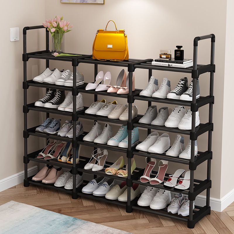 shoe rack simple multi-layer home entrance solid small multi-functional dormitory balcony storage economical shoe cabinet