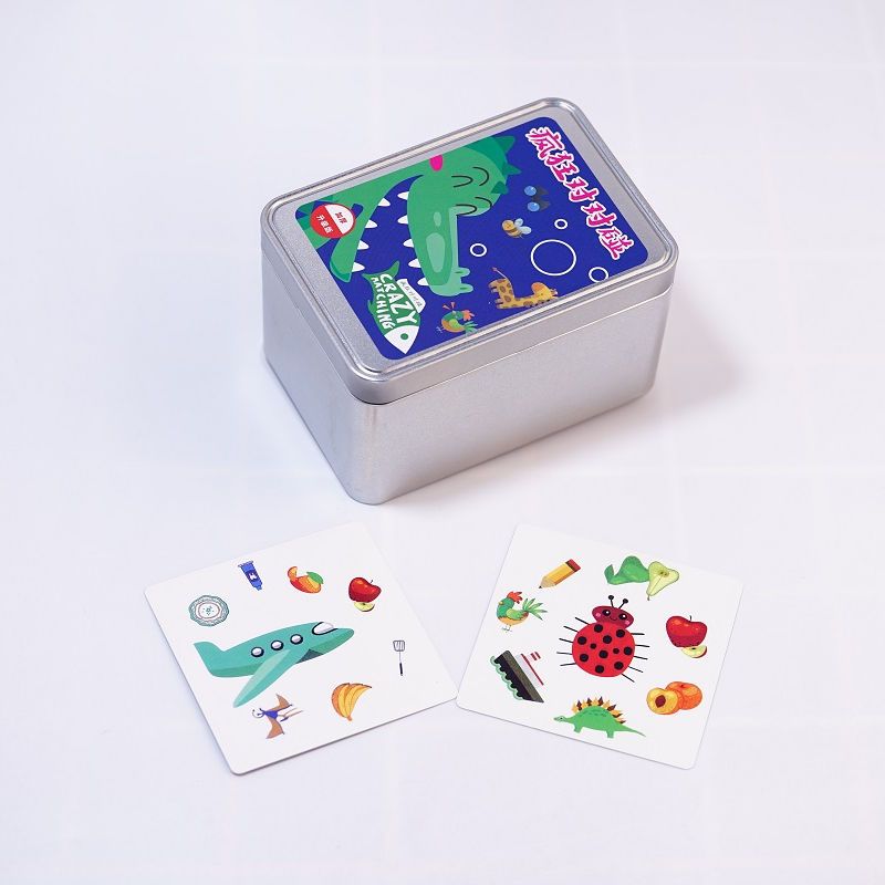 Children Crazy to Match-up Puzzle Find the Same Card Kindergarten Antistress Training Fun Desktop Game