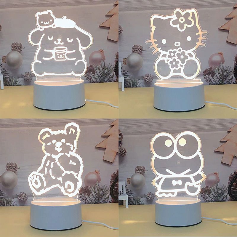 cartoon bedside decoration small night lamp girlfriends new creative birthday gift for girls student dormitory bedroom table lamp