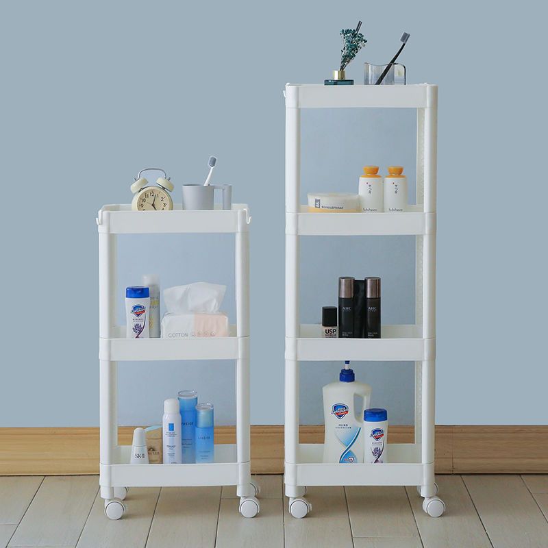 [Storage Fantastic] Living Room Hand Washing Bathroom Storage Rack Floor Storage Rack Bathroom Multi-Layer Storage Trolley