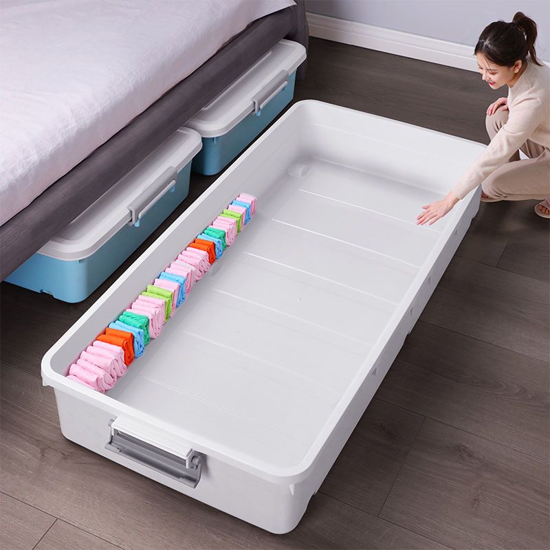 jiabangshou bed bottom storage box with wheels household drawer clothes storage organizing box bed bottom dormitory storage box