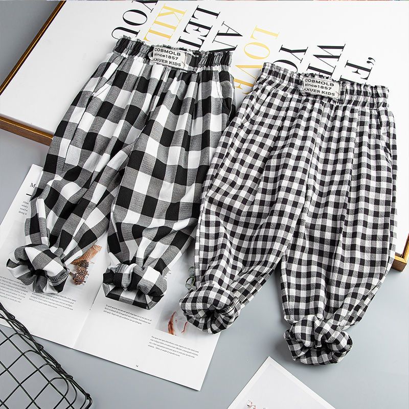 Girls' Wide-Leg Pants Spring and Autumn Children's Casual Pants Pid Trousers Autumn Clothing 2024 New Style for Girls and Girls Fashionable