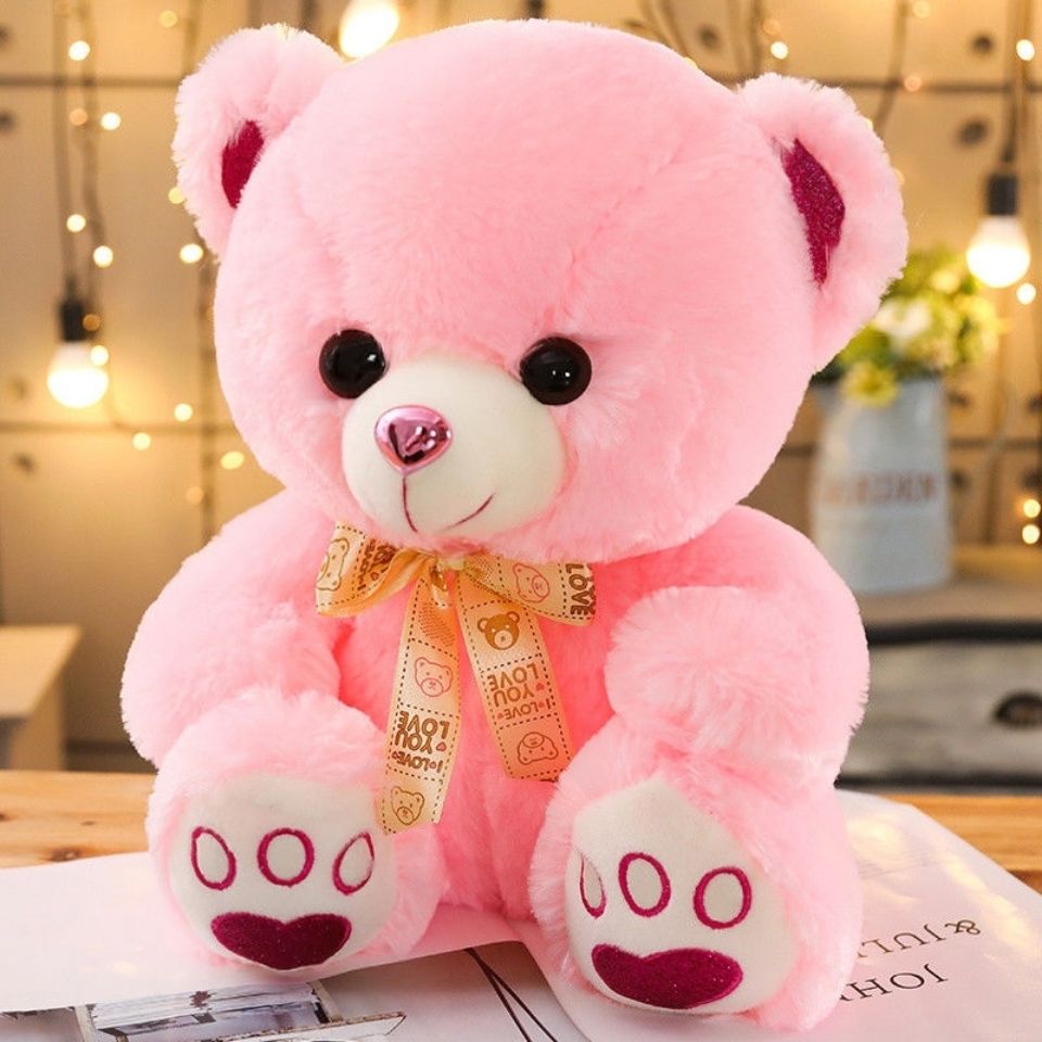 可爱小熊公仔抱抱熊毛绒玩具泰迪熊娃娃女孩生日礼物抱枕玩偶熊猫拼团