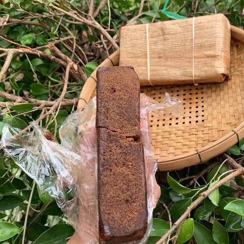 云南西双版纳特产甘蔗古法原汁红糖月子姨妈调理糖500克产地直发拼团