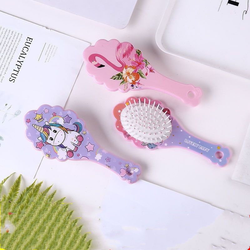 portable air cushion comb girl hair curling comb modeling airbag comb cute comb color massage comb hairdressing comb