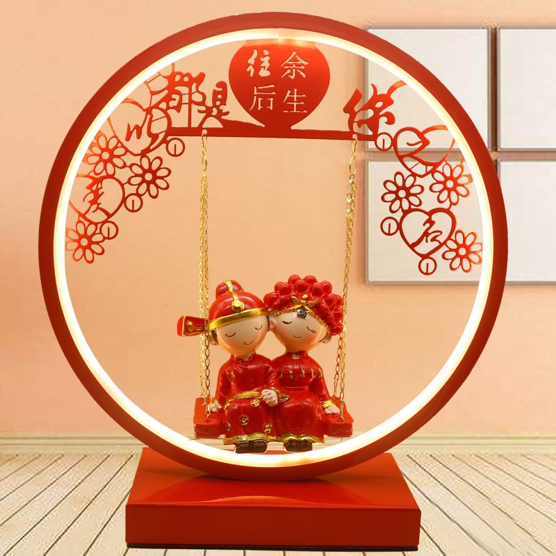 girlfriends wedding gift wedding room new couple decoration home decoration creative practical for girls new wedding celebration table lamp