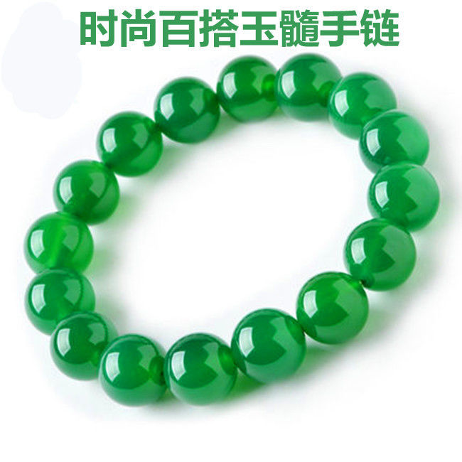 grape green chalcedony crystal artificial bracelet women‘s japanese and korean jewelry dragon year all-match bracelet indie accessories gift