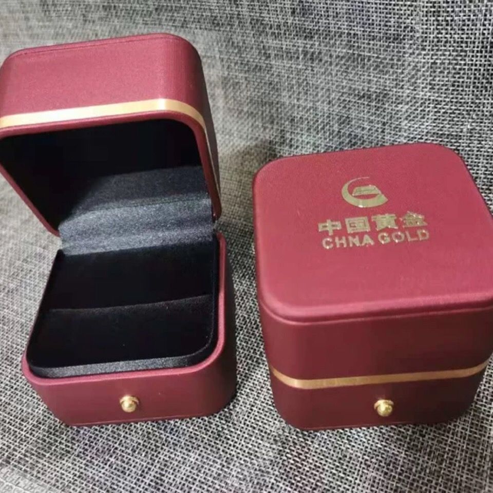 Festive Gold Jewelry Storage Box Packing Box Necklace Box Ring Box Bracelet Box Bracelet Box Stud Earrings Box Storage Box