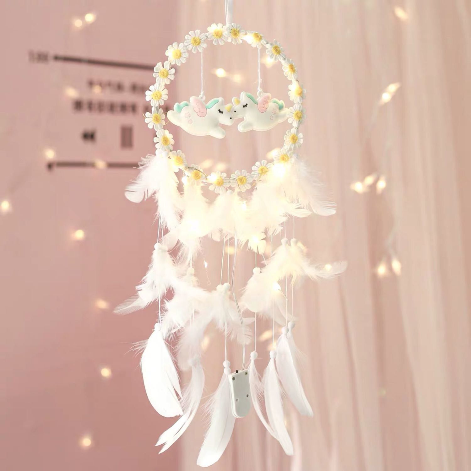 lovely fancy mori dreamcatcher room bedroom decoration wind chimes decorative pendant for girls special birthday gift