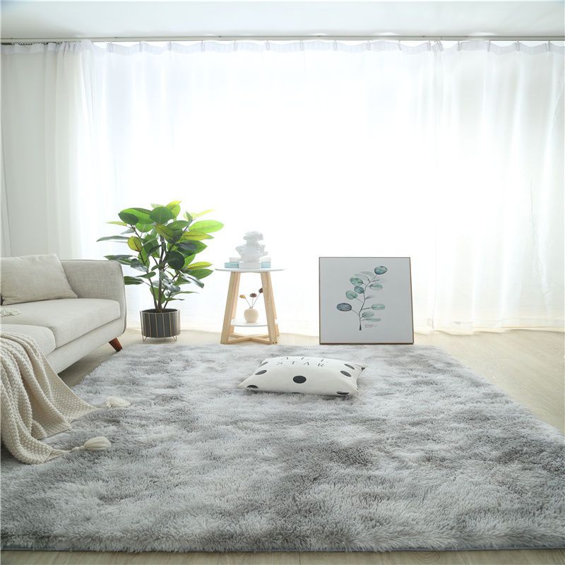 simple thickening carpet bedroom bedside cute girl room full bed sofa and tea table living room floating bed blanket floor mat