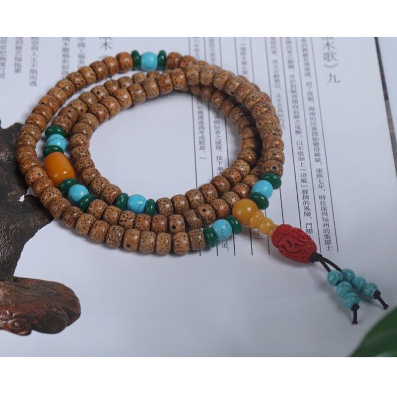 [graduation grade yellow chicken grease 2] hainan xingyue bodhi bead bracelet xingyue bodhi 108 necklace bracelet